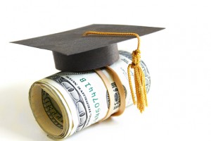 roll of money with cap